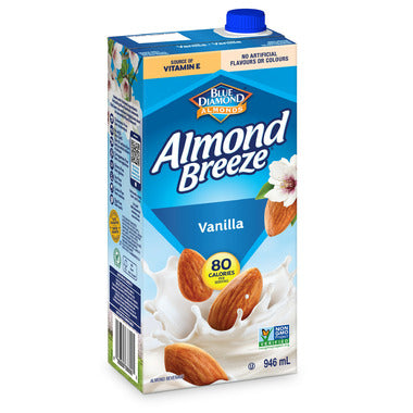 ALMOND BREEZE, ALMD BRZ VANILLA, 12 x 946ML