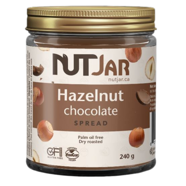 NUTJAR, HAZELNUT CHOCOLATE, 6 x 240G