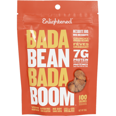 ENLIGHTENED, BADA BEAN- FAVA-MESQUITE BBQ, 6 x 85G