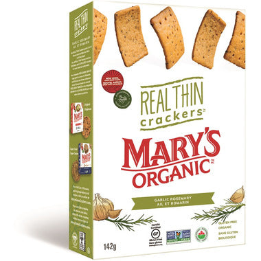 MARY'S ORGANIC, GARLIC ROSEMARY, 6 x 142G