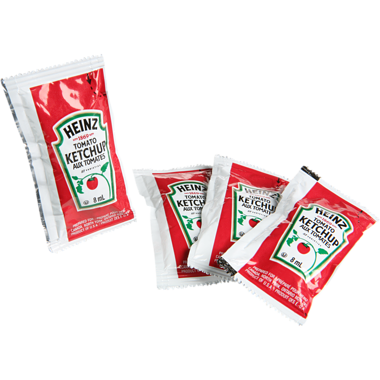 HEINZ, INDIVIDUAL KETCHUP PORTIONS, 500X8 ML