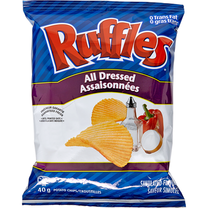 RUFFLES,ALL DRESSED, 48 X 40G