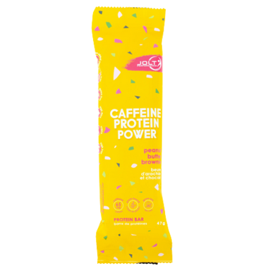 JOLT PERFORMANC, CAFFEINATED BAR - PEANUT BUTTER BROWNIE, 12 x 47G
