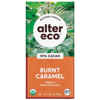 ALTER ECO, DARK BURNT CARAMEL, 12 x 80G