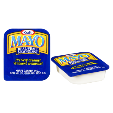 KRAFT, MAYONNAISE PORTIONS, 200 UNITS
