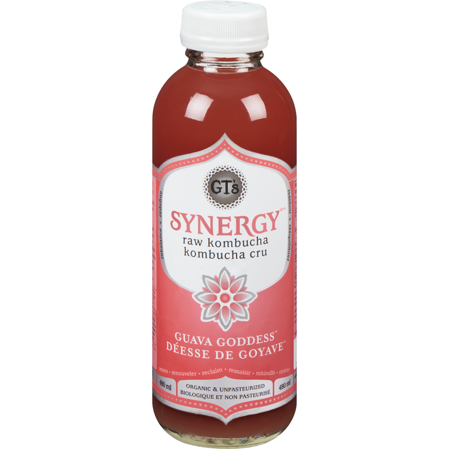 G.T.'S, GUAVA KOMBUCHA OR, 12 x 480ML