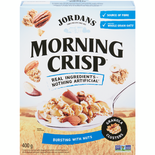 JORDANS, MC BURSTING WITH NUTS, 6 x 400G