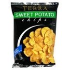 TERRA CHIPS, PLAIN SWEET POTATO, 12 x 141GG