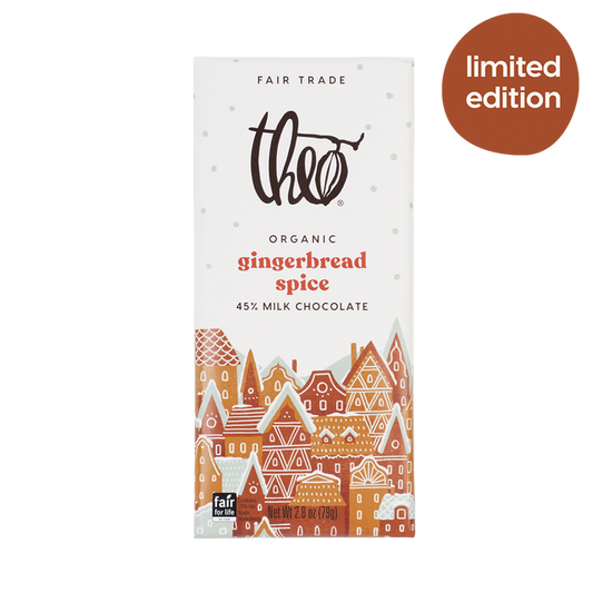 THEO, GINGERBREAD SPICE 45% MILK, 12 x 79G