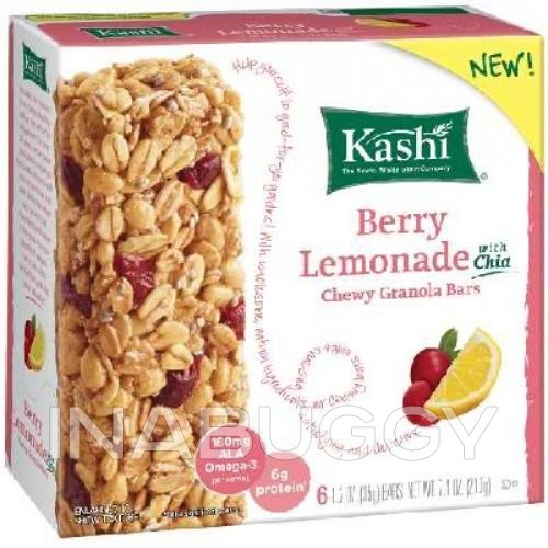 KASHI BERRY LEMONADE BAR, 12 X 175 G