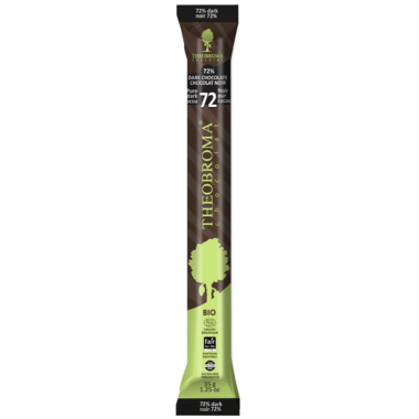 THEOBROMA CHOCO, 72% DARK CHOCOLATE, 18 x 35G