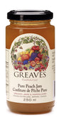 GREAVES, JAM - PEACH, 12 x 250 ML