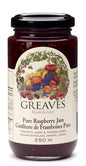 GREAVES, JAM - RASPBERRY, 12 x 250 ML