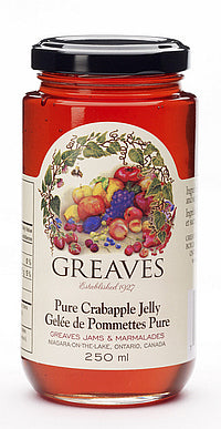 GREAVES, JELLIES - CRABAPPLE, 12 x 250 ML