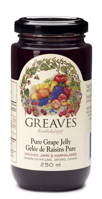 GREAVES, JELLIES - GRAPE, 12 x 250 ML