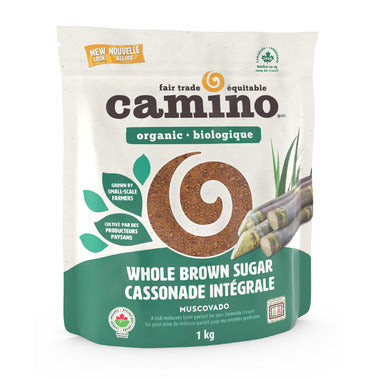 CAMINO, WHOLE BROWN SUGAR OR, 6 x 1 KG