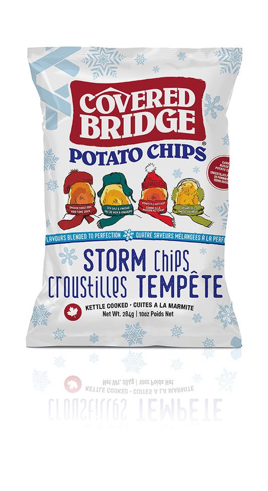 COVERED BRIDGE, STORM CHIPS SEASONAL, 8 x 284G