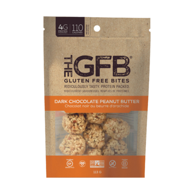THE GFB, DARK CHOCOLATE PEANUT BUTTER, 6 x 113G