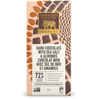 ENDANGERED SPEC, OWL - DARK W SEA SALT & ALMONDS, 12 x 85 G