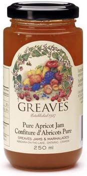 GREAVES, JAM - APRICOT, 12 x 250 ML