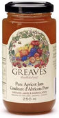 GREAVES, JAM - APRICOT, 12 x 250 ML