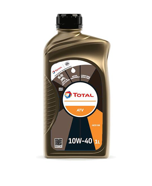 TOTAL ENERGY ATV 10W40 (MOTOR OIL), 12 X 1 L