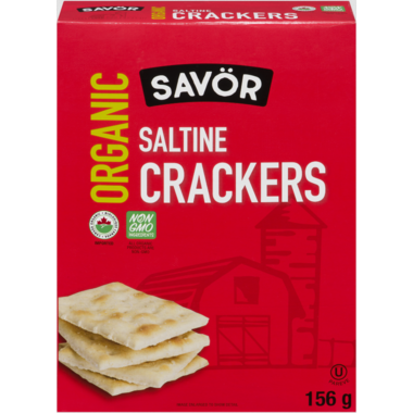 SAVOR, OR SALTINE CRACKERS, 12 x 156G