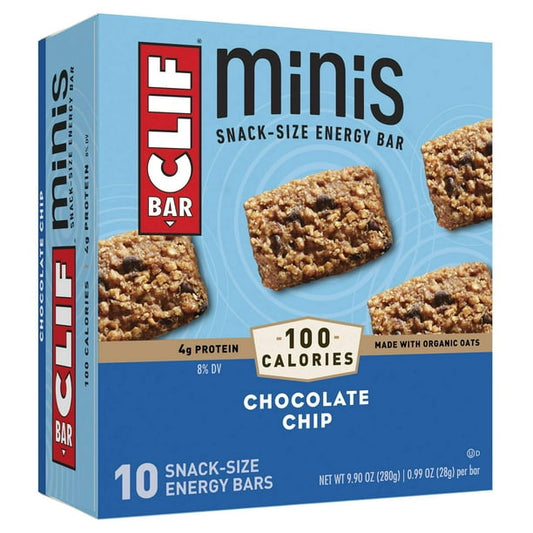 CLIF/LUNABAR, CLIF MINI - CHOCOLATE CHIP, 6 x 280G