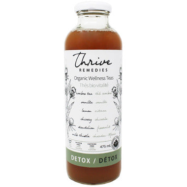 THRIVE REMEDIES, DETOX TEA ROOIBOS, 12 x 475ML