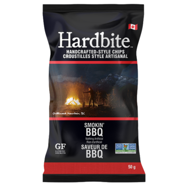 HARDBITECHIPS, SMOKIN' BBQ, 30 x 50G