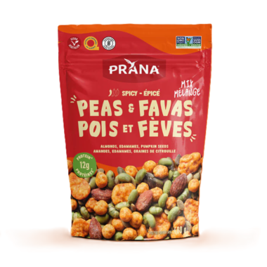 PRANA, PEAS & FAVAS - SPICY MIX, 12 x 400G