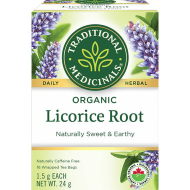 TRADITIONAL MEDICINALS, LICORICE ROOT, 6 x 16CT