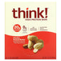 THINK, CHUNKY PEANUT BUTTER, 10 x 60G