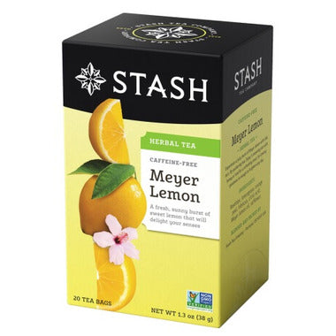 STASH TEA, MEYER LEMON, 6 x 20CT
