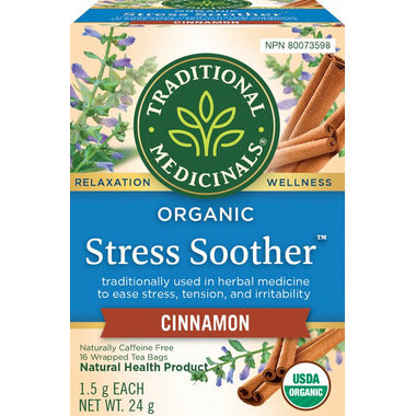 TRADITIONAL MEDICINALS, STRESS SOOTHER, 6 x 16CT