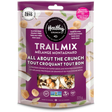 HEALTHY CRUNCH, ALL ABOUT THE CRUNCH TRAIL MIX, 6 x 225G