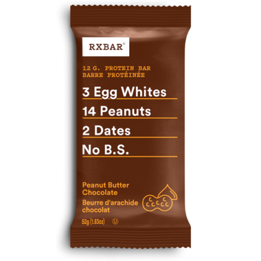RXBAR, PEANUT BUTTER CHOCOLATE, 12 x 52G