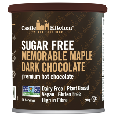 CASTLE KITCHEN, MEMORABLE MAPLE DARK CHOCOLATE SF, 6 x 240G
