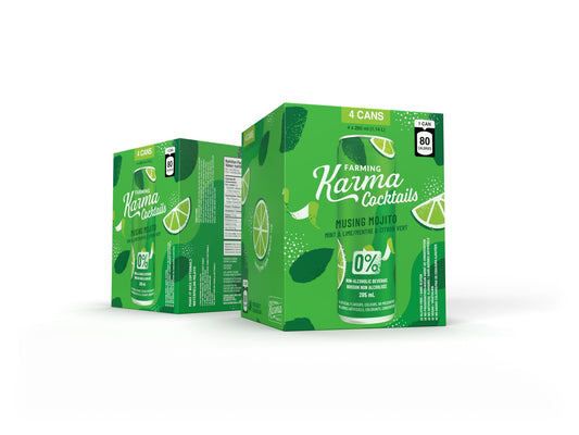 FARMING KARMA, MUSING MOJITO 0% ALC VOL, 6 x 4X285ML