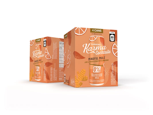 FARMING KARMA, MINDFUL MULE 0% ALC VOL, 6 x 4X285ML