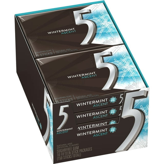 5 GUM ASCENT SLIMPAK OVER-THE-COUNTER, 10 X 1 UN