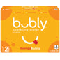 BUBLY MANGO SPARKLING WATER, 12 x 355 ML