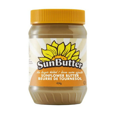 SUNBUTTER, ORIGINAL NO-SUGAR ADDED, 6 x 454G
