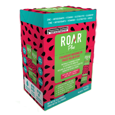 ROAR, STRAWBERRY WATERMELON, 12 x 12X7.18