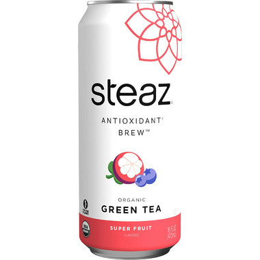 STEAZ, SUPERFRUIT ICED TEAZ OR, 12 x 473ML