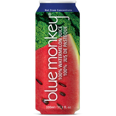 BLUE MONKEY, BLUE MONKEY 100% WATERMELON JUICE, 12 x 330ML