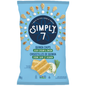 SIMPLY 7 SNACK, QUINOA CHIP - SOUR CREAM & ONION, 12 x 99G