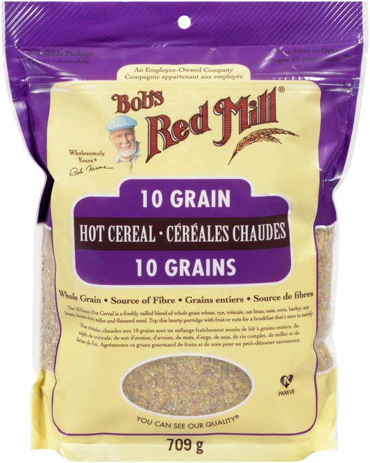 BOB'S REDMILL, 10 GRAIN HOT CEREAL, 4 x 709G
