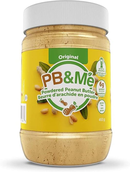 PB&ME, TRADITIONAL POWDERED PEANUT BUTTER, 6 x 453G