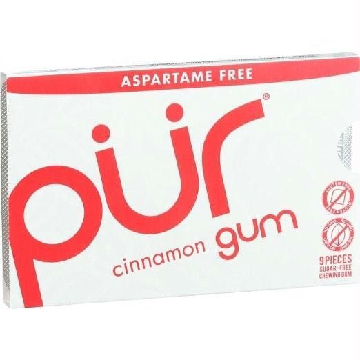 PUR, CINNAMON GUM 9 PC BLISTER PK, 12 x 17.5G